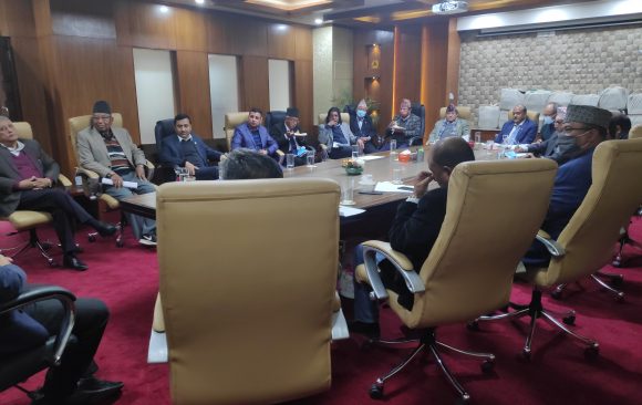 Discussion with chairs of Dev Banks and Fin Cos - Copy Press Release by CBFIN on Monetary Policy 078-079